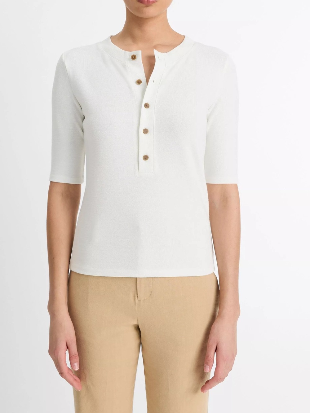 Vince • Jersey Elbow Sleeve Henley